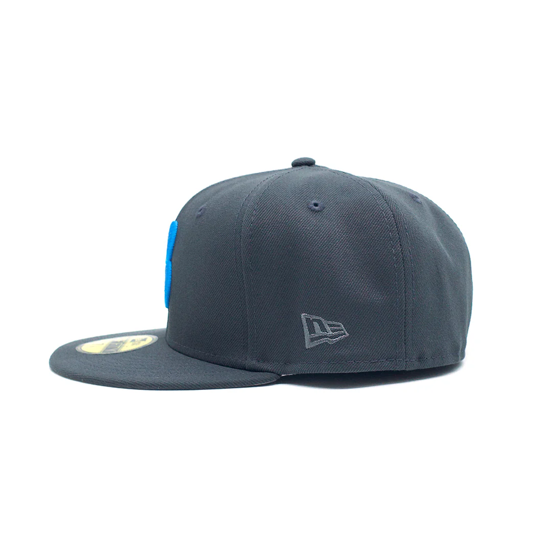 Better™ Gift Shop - "B" 5950 Graphite Grey/Baby Blue New Era Fitted - Image 3