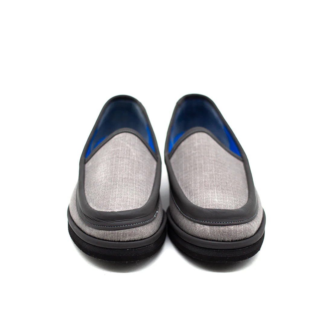 Better™ Gift Shop / BLOHM Shade of Tokyo - "Thermo Ratz" Grey/White Ripstop Shoes - Image 3