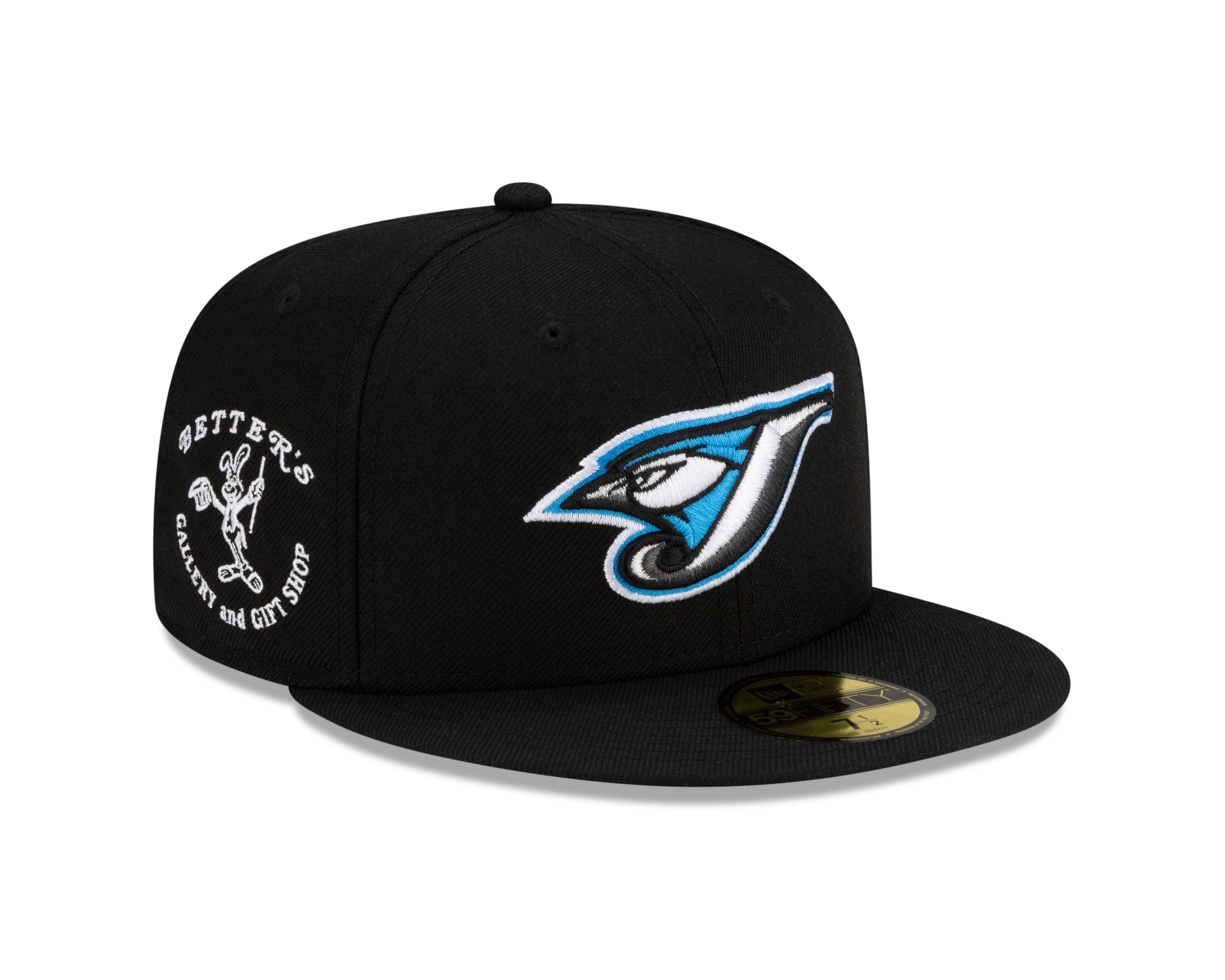 Better™ Gift Shop / New Era / MLB© - "Blue Jays" Black 5950 New Era Fitted - Image 4