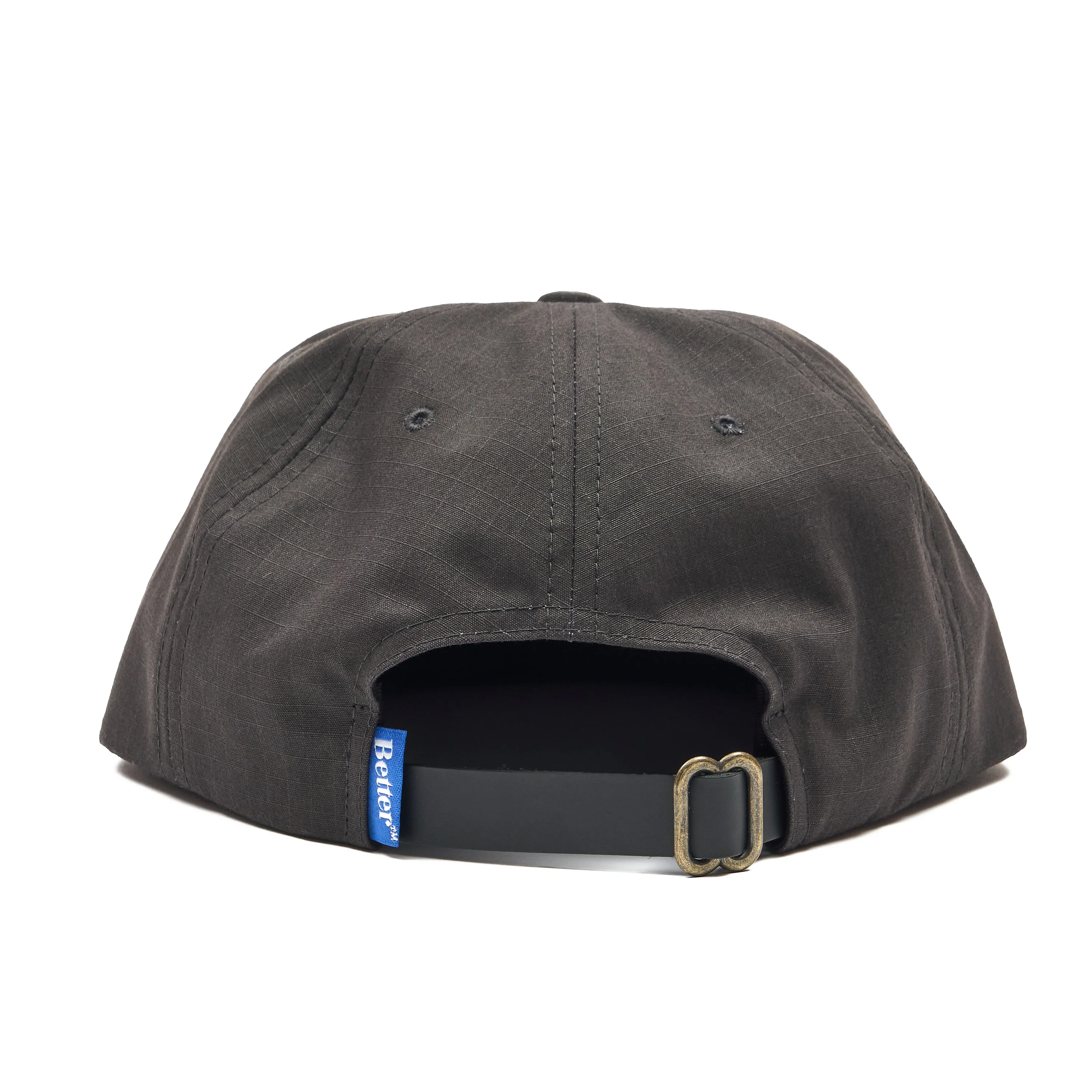 Better™ Gift Shop/Organ Handmade - Charcoal Grey "Ripstop" Trucker Hat - Image 3