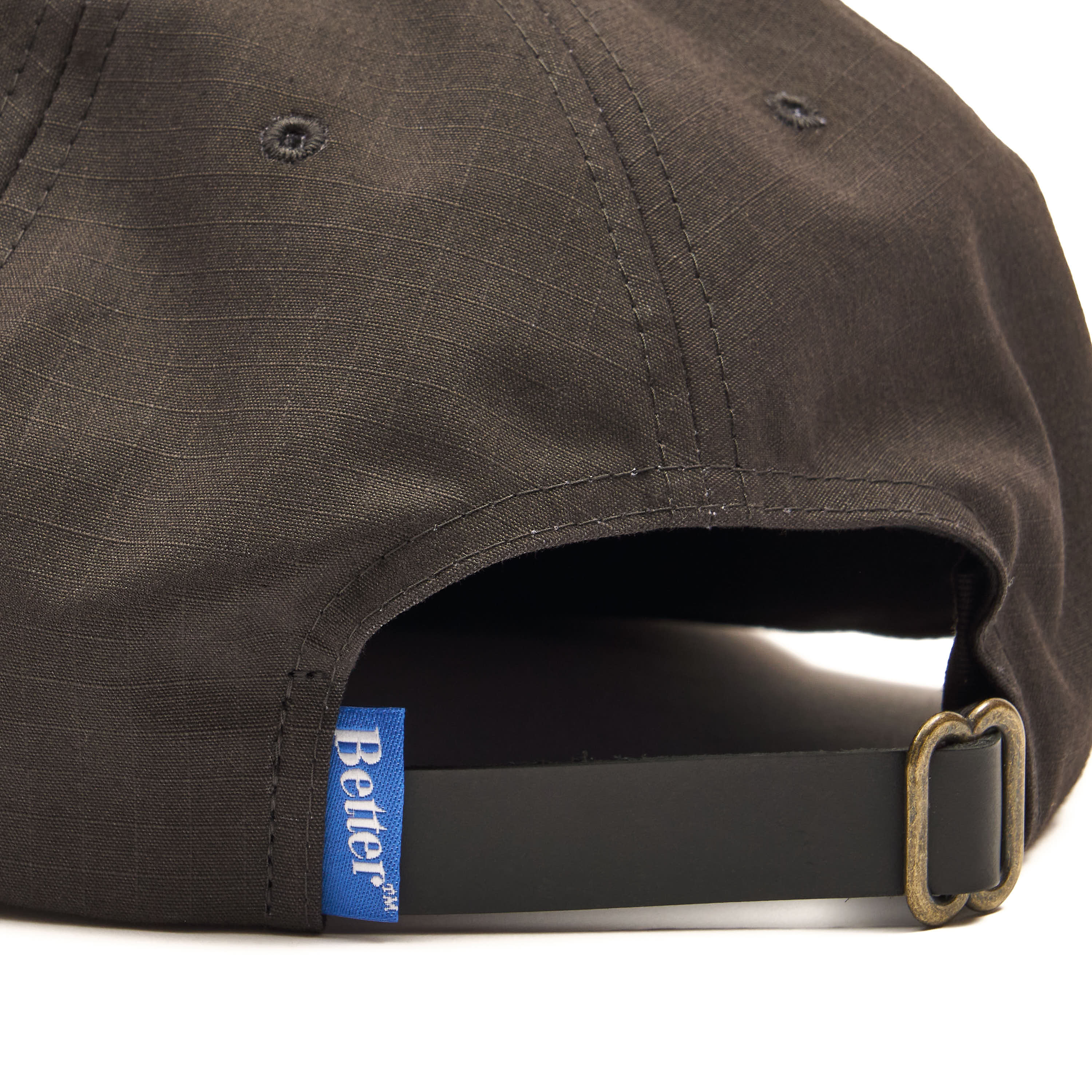 Better™ Gift Shop/Organ Handmade - Charcoal Grey "Ripstop" Trucker Hat - Image 5