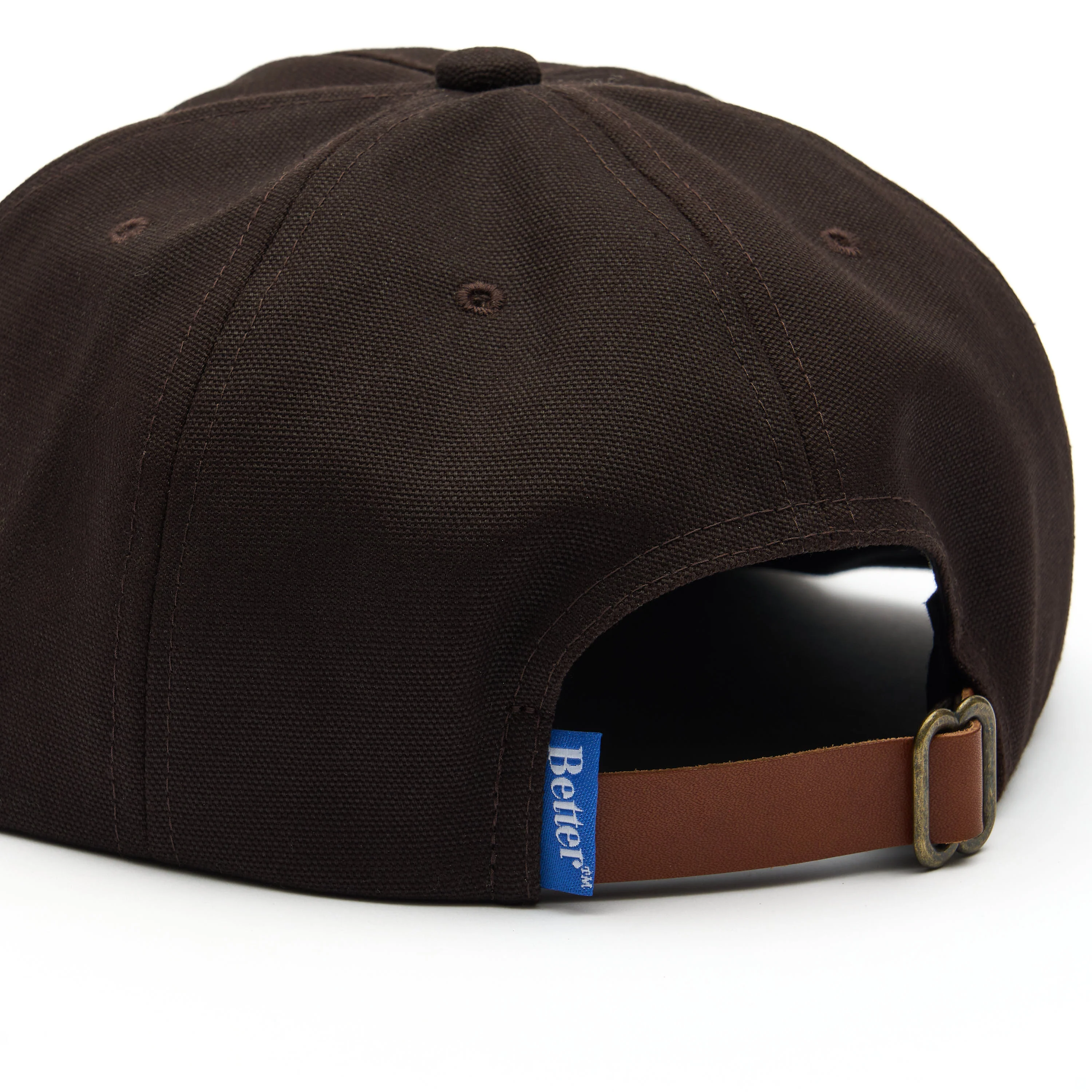 Better™ Gift Shop/Organ Handmade - Dark Brown "Canvas" Trucker Hat - Image 5