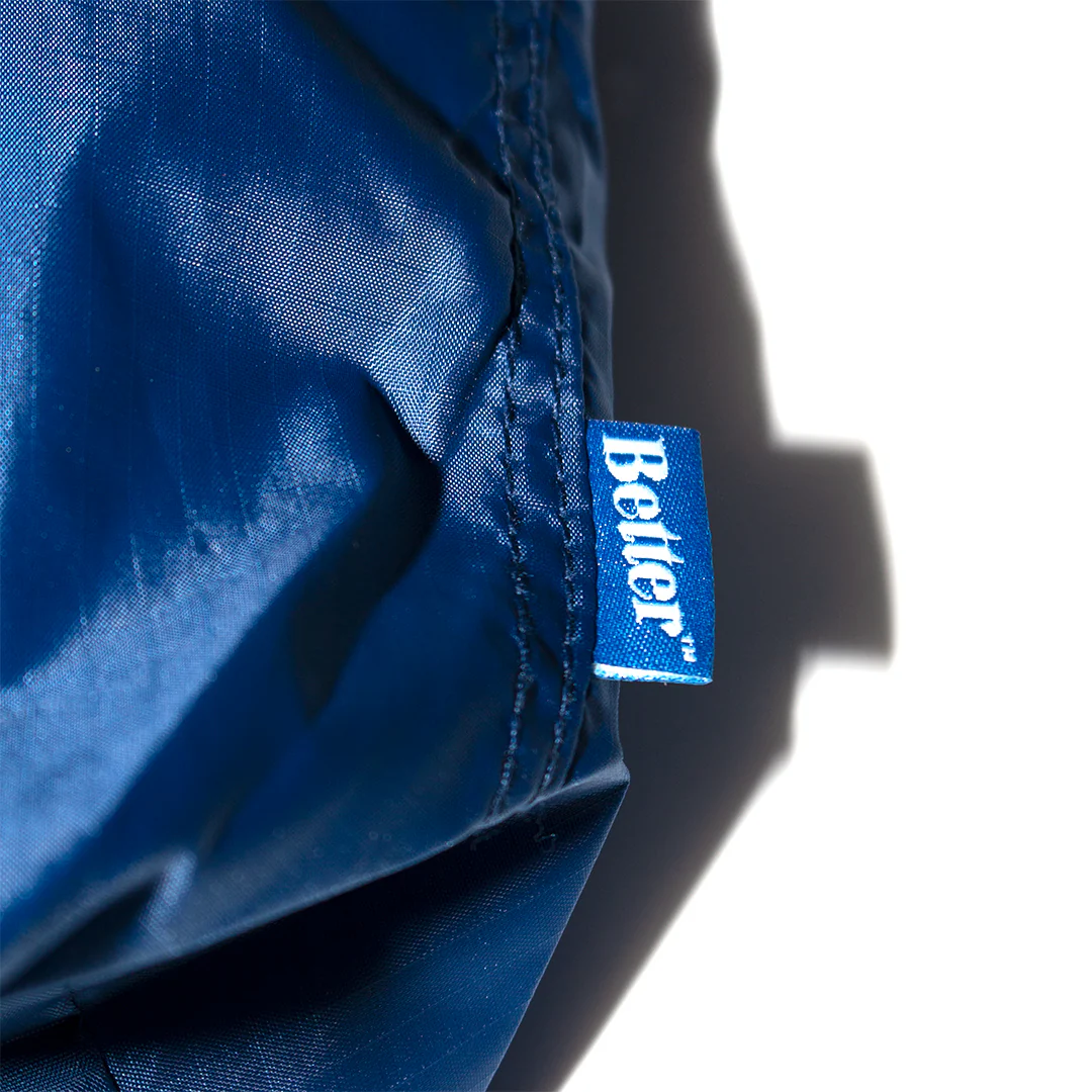 Better™ Gift Shop - "Reflective Logo" Blue Nylon Sidebag - Image 3
