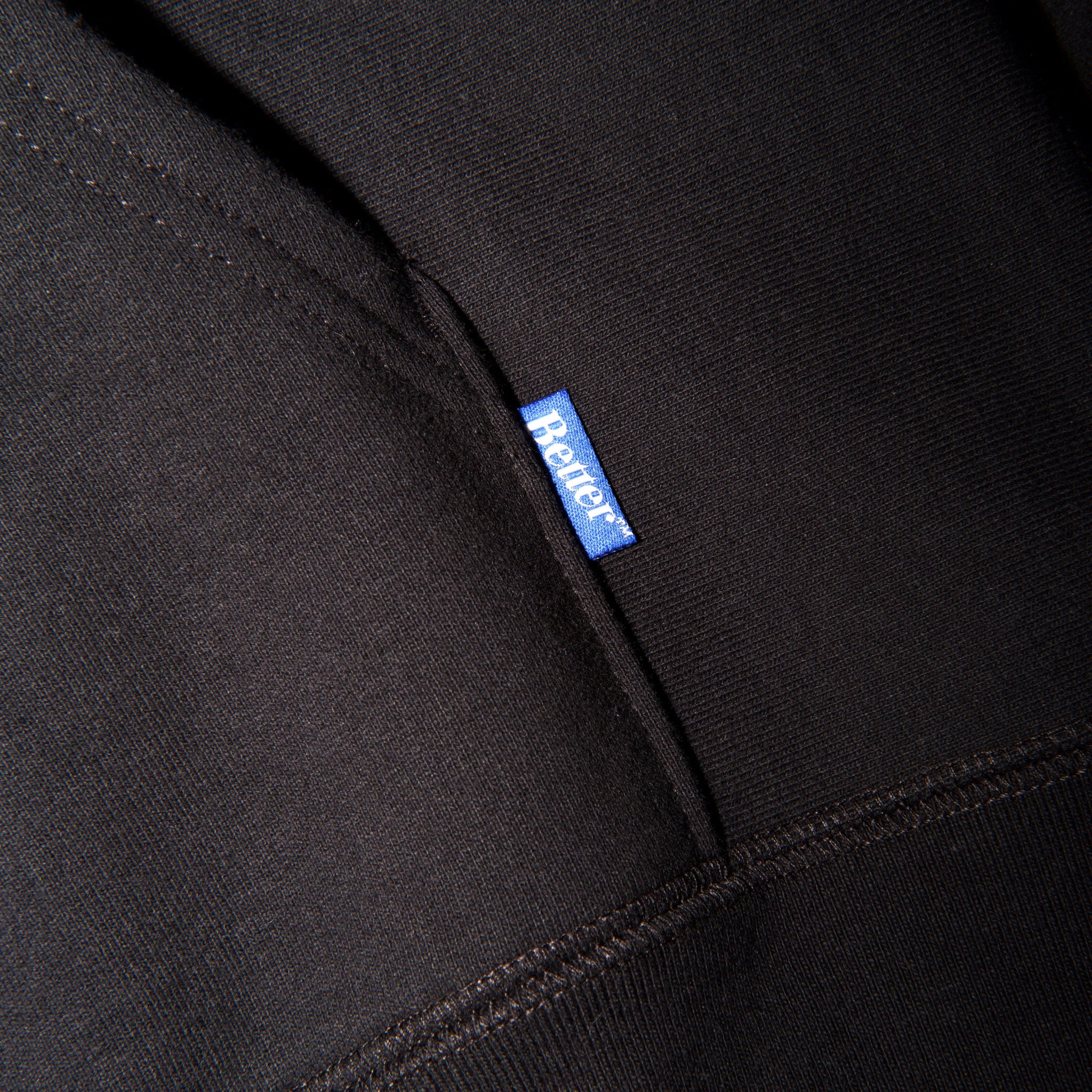 Better™ Gift Shop - "Standard Logo" Black Hooded Sweatshirt - Image 3