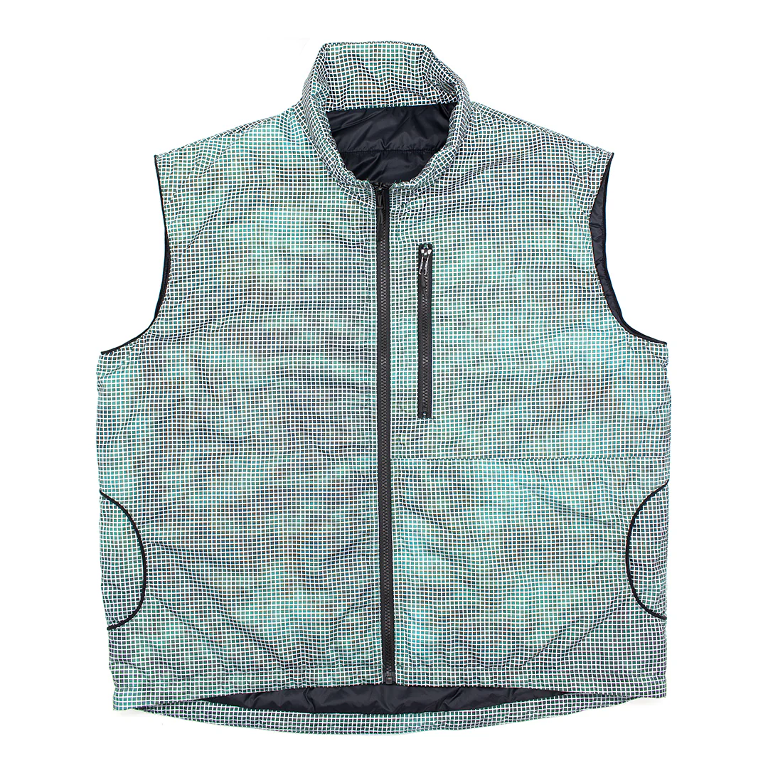 Better™ Gift Shop/Supply Tokyo - Reflective Grid Multi Color "Puffer" Vest - Image 3