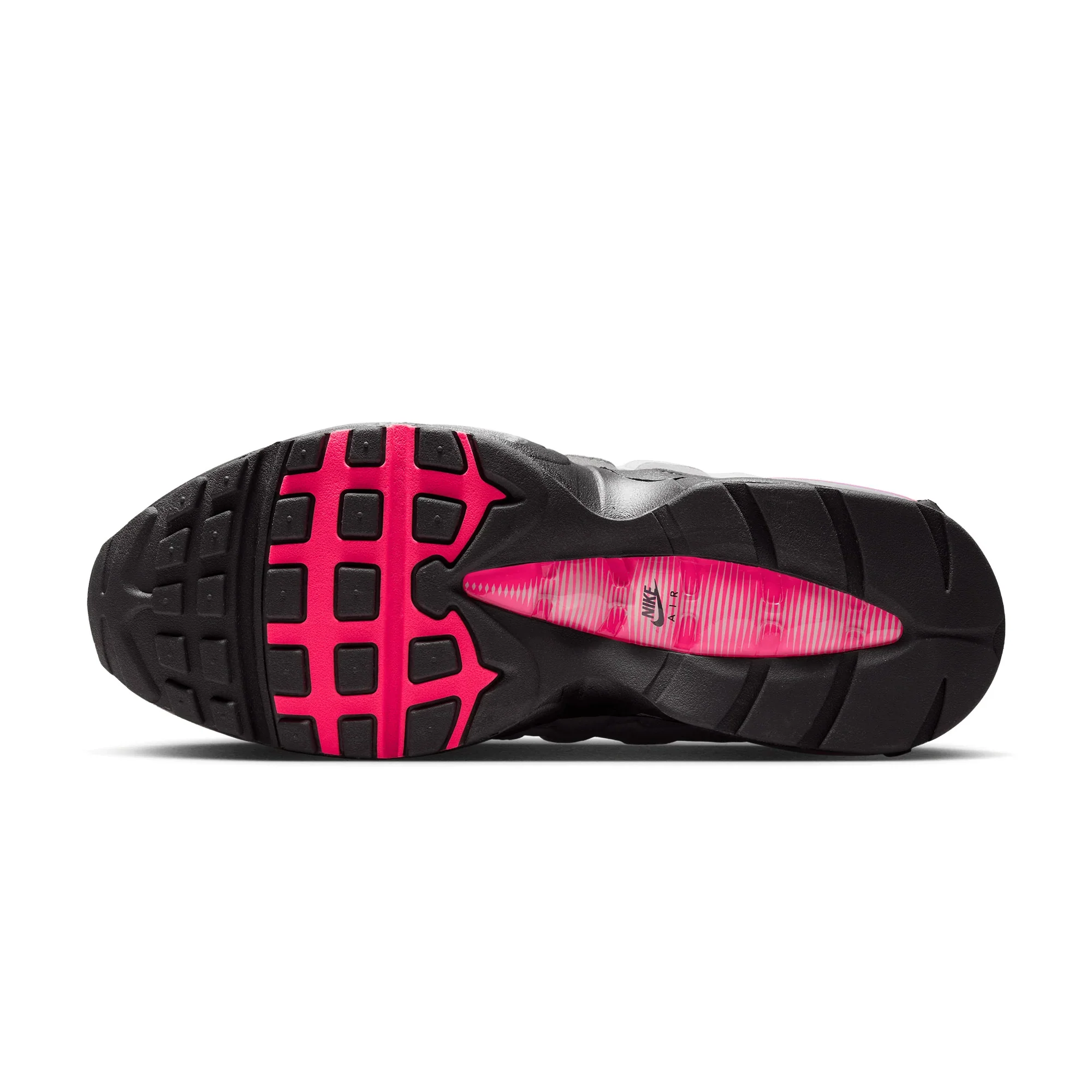 Nike - Air Max 95 Big Bubble "BLACK/SOLAR RED-MEDIUM ASH-DK PEWTER" - Image 6