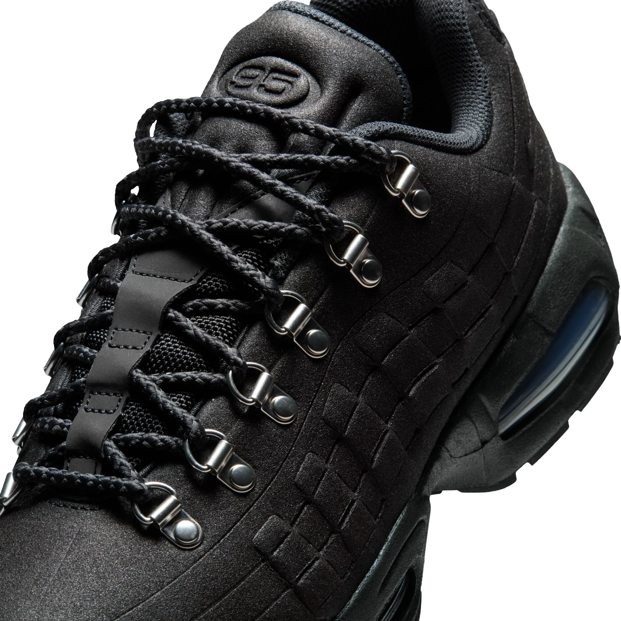 Nike - Air Max 95 Big Bubble "I-95" Black/Black-Off Noir-Metallic Silver - Image 4