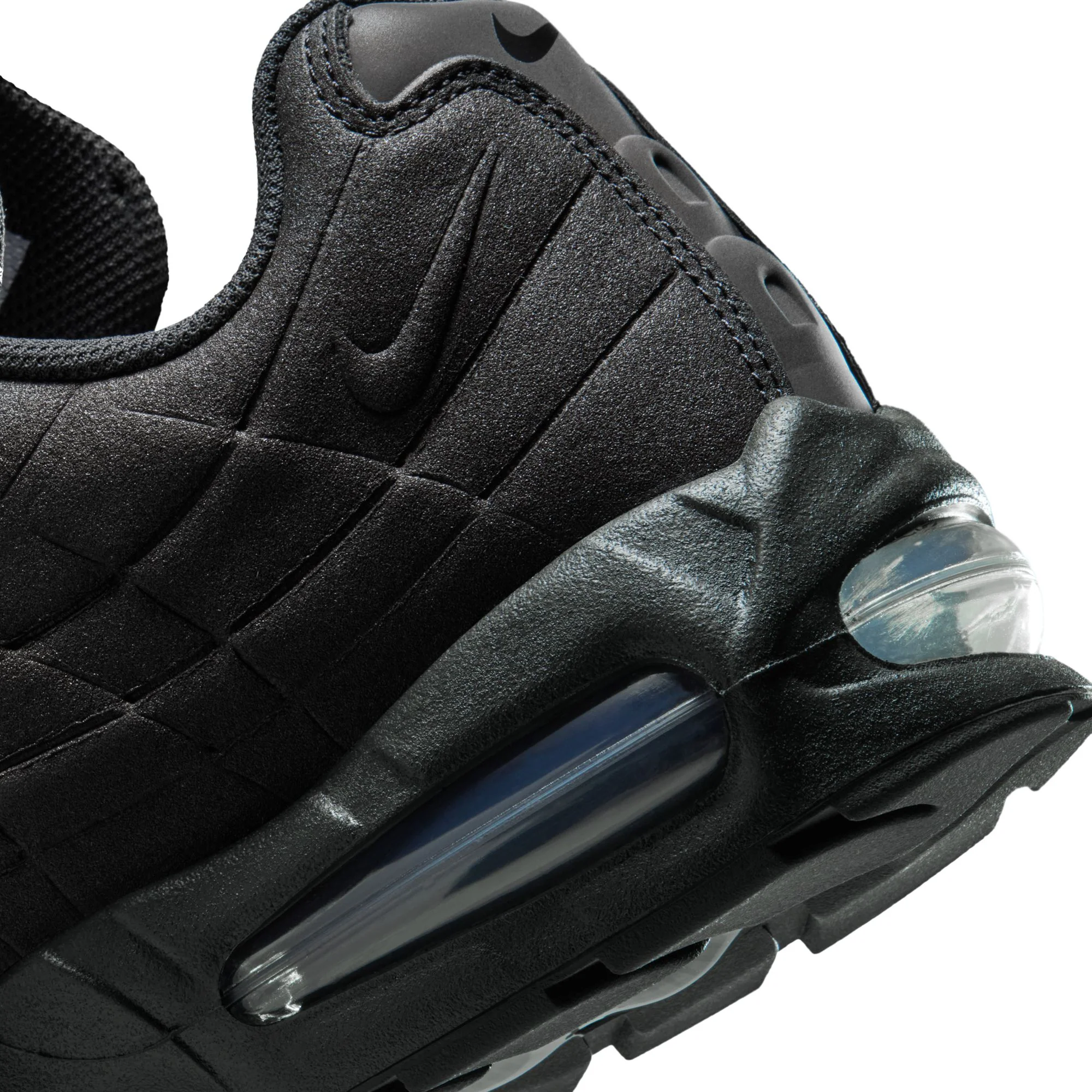 Nike - Air Max 95 Big Bubble "I-95" Black/Black-Off Noir-Metallic Silver - Image 5